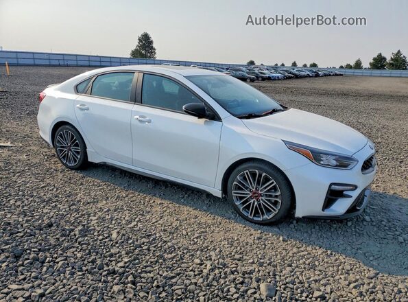 3KPF44AC0ME282281 2021 KIA FORTE White Front right