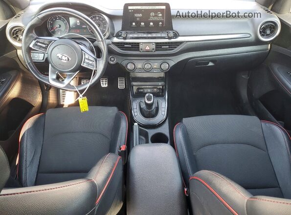3KPF44AC0ME282281 2021 KIA FORTE White Dashboard view