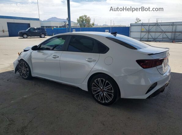 3KPF44AC0NE493417 2022 KIA FORTE White Հետևի ձախ