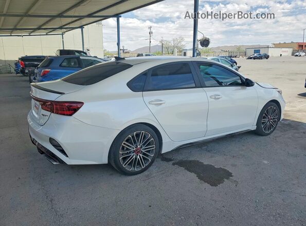 3KPF44AC0NE493417 2022 KIA FORTE White Հետևի աջ