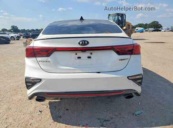 3KPF44AC1LE262118 2020 KIA FORTE White უკანა ხედი