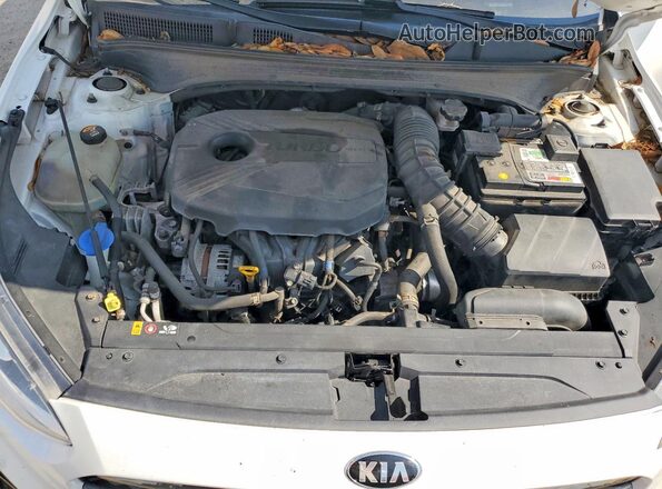 3KPF44AC1LE262118 2020 KIA FORTE White უკანა სალონის ხედი
