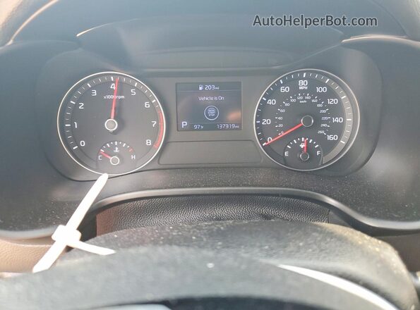 3KPF44AC1LE262118 2020 KIA FORTE White ხელსაწყოთა პანელის ხედი