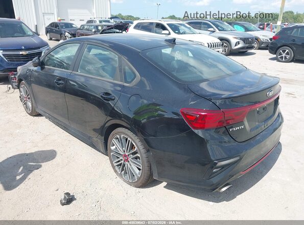 3KPF44AC1ME354847 2021 KIA FORTE Black Задня ліва чверть
