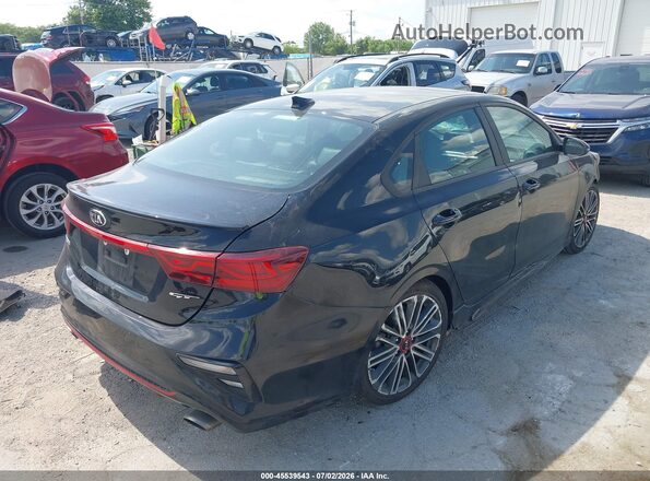 3KPF44AC1ME354847 2021 KIA FORTE Black Задня права чверть