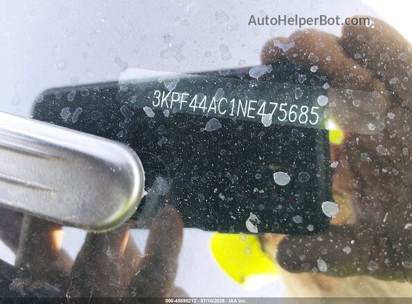 3KPF44AC1NE475685 2022 KIA FORTE Белый Вид подкапотного пространства
