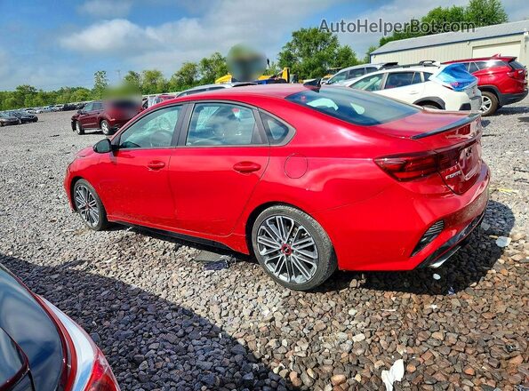 3KPF44AC1NE485195 2022 KIA FORTE Red Tył lewy