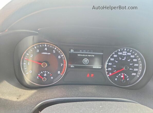 3KPF44AC1PE595019 2023 KIA FORTE Gray Instrument cluster view