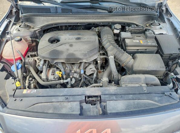 3KPF44AC1PE595019 2023 KIA FORTE Gray Rear interior view