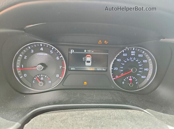 3KPF44AC1RE701231 2024 KIA FORTE White Widok zestawu wskaźników