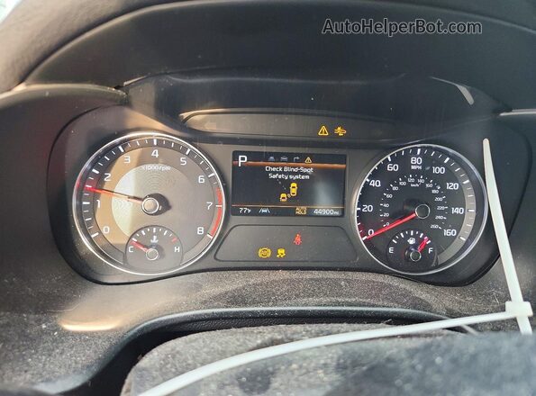 3KPF44AC2PE528171 2023 KIA FORTE Gray ხელსაწყოთა პანელის ხედი