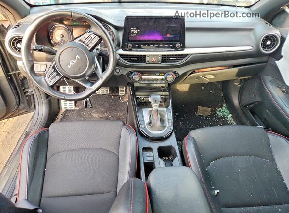 3KPF44AC2PE528171 2023 KIA FORTE Gray წინა პანელის ხედი
