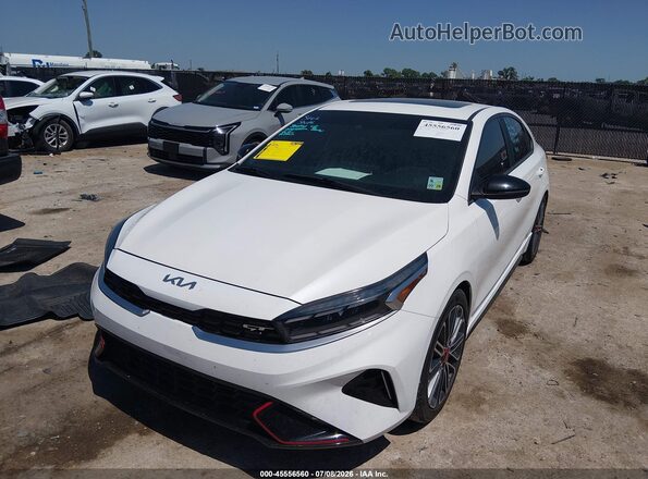 3KPF44AC2PE539851 2023 KIA FORTE White Передня ліва чверть
