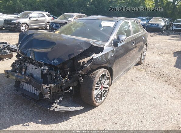 3KPF44AC2PE541518 2023 KIA FORTE Black Առջևի ձախ երեք քառորդ տեսարան