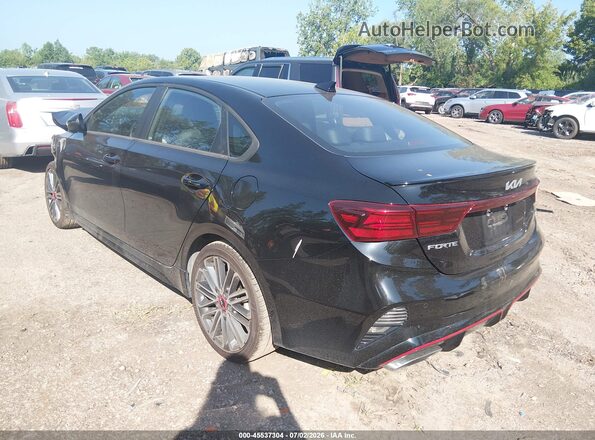 3KPF44AC2PE541518 2023 KIA FORTE Black Հետևի ձախ