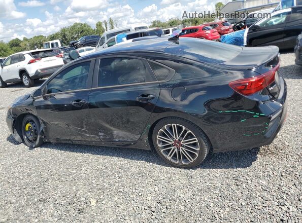 3KPF44AC3ME294912 2021 KIA FORTE Black Rear left