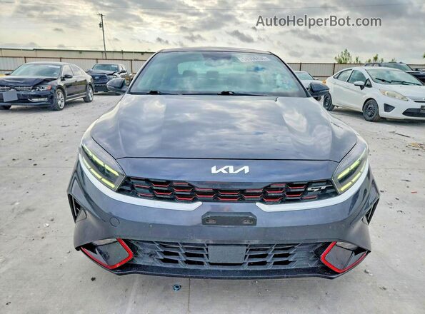 3KPF44AC3PE517020 2023 KIA FORTE Gray Вид спереду