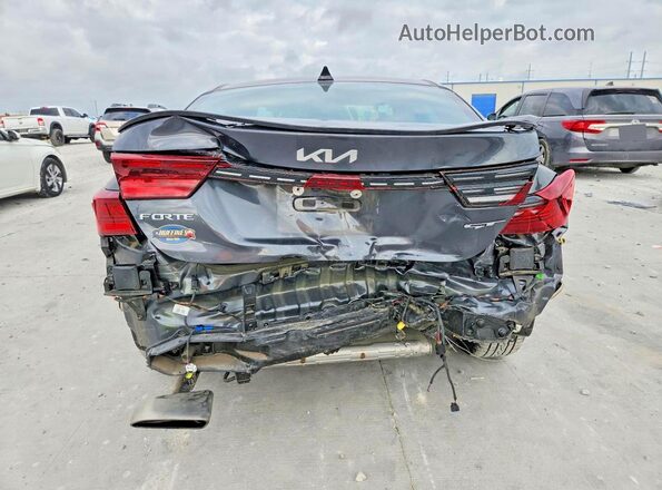 3KPF44AC3PE517020 2023 KIA FORTE Gray Вид ззаду