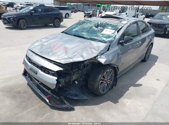 3KPF44AC3PE642003 2023 KIA FORTE Gray Przód lewy