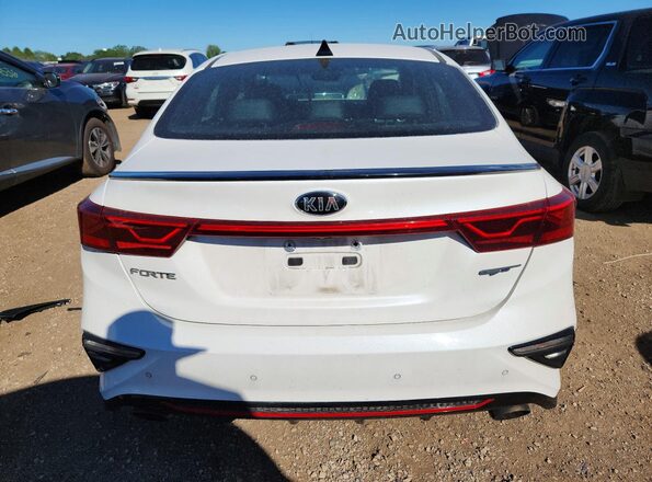 3KPF44AC4LE155385 2020 KIA FORTE Белый Вид сзади