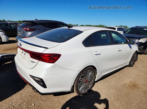 3KPF44AC4LE155385 2020 KIA FORTE Белый Задняя правая четверть