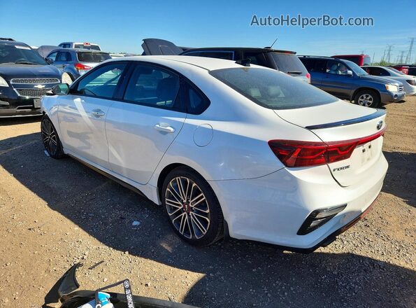 3KPF44AC4LE155385 2020 KIA FORTE Белый Задняя левая четверть