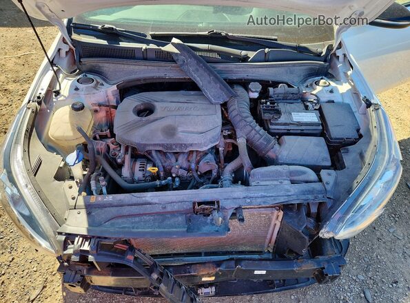 3KPF44AC4LE155385 2020 KIA FORTE Белый Вид задней части салона