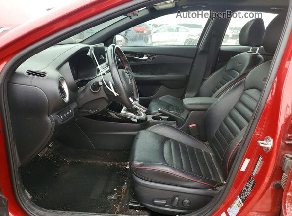 3KPF44AC4ME394839 2021 KIA FORTE Red Սալոնի դիմացի տեսք
