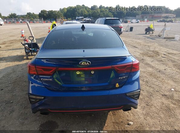 3KPF44AC4ME399992 2021 KIA FORTE Blue 