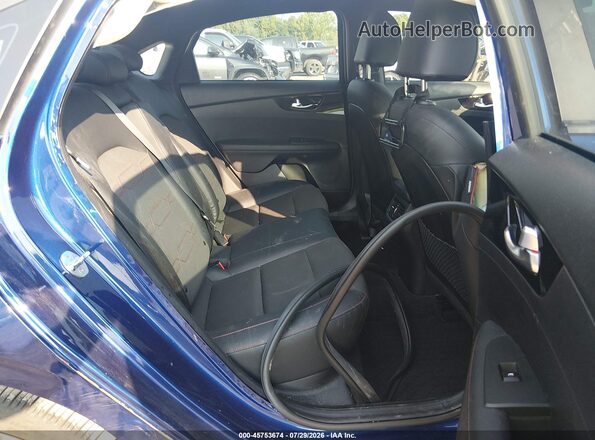 3KPF44AC4ME399992 2021 KIA FORTE Blue Widok naklejki z numerem VIN