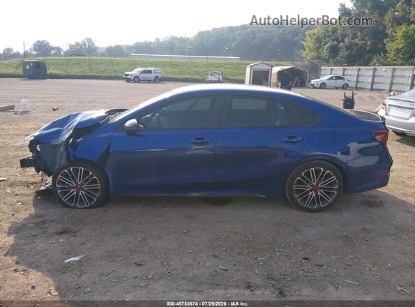 3KPF44AC4ME399992 2021 KIA FORTE Blue 