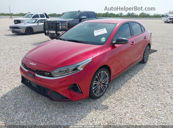 3KPF44AC4PE523957 2023 KIA FORTE Red Front left
