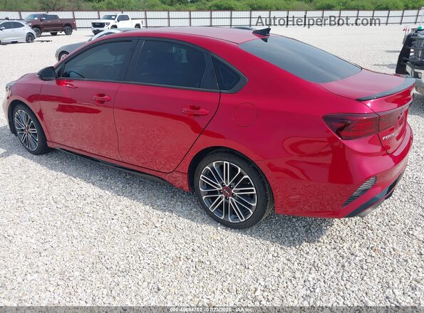 3KPF44AC4PE523957 2023 KIA FORTE Red Rear left