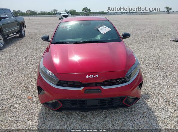 3KPF44AC4PE523957 2023 KIA FORTE Red Front view