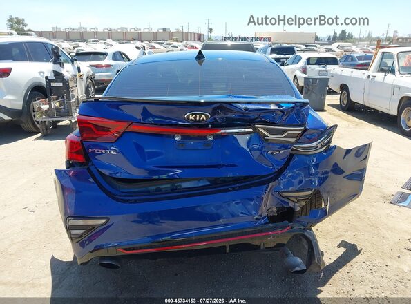 3KPF44AC5ME400406 2021 KIA FORTE Синий 
