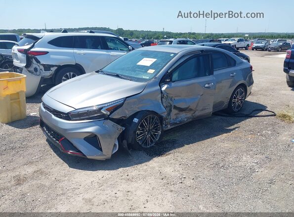 3KPF44AC5NE477343 2022 KIA FORTE Gray Front left
