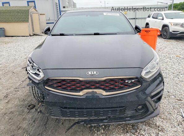 3KPF44AC6ME407526 2021 KIA FORTE Черный Вид спереди