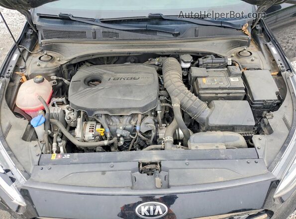 3KPF44AC6ME407526 2021 KIA FORTE Черный Вид задней части салона