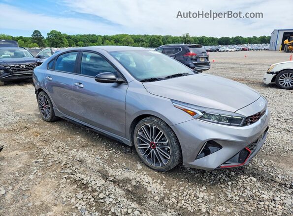 3KPF44AC6PE528738 2023 KIA FORTE Gray Передня права чверть