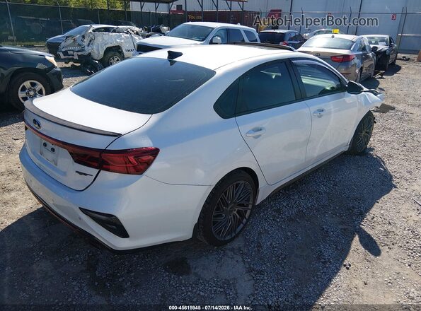 3KPF44AC7LE256064 2020 KIA FORTE White Tył prawy