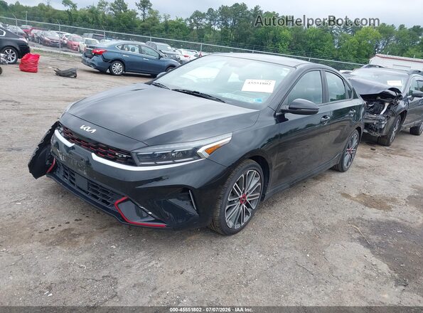 3KPF44AC7NE437989 2022 KIA FORTE Black Передня ліва чверть
