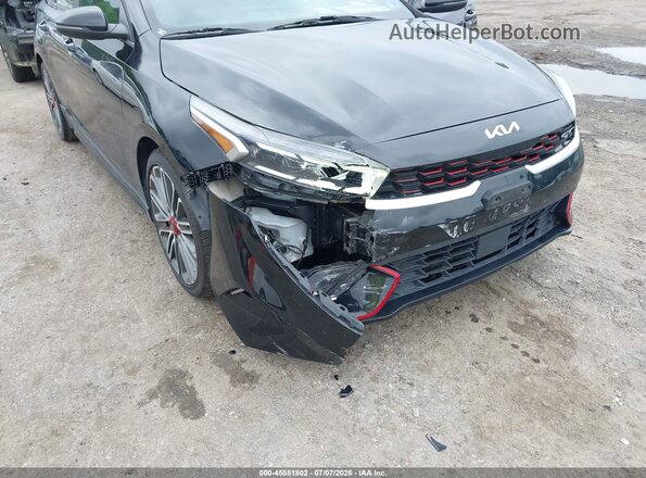 3KPF44AC7NE437989 2022 KIA FORTE Black Вид спереду