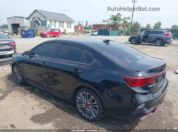3KPF44AC7NE457725 2022 KIA FORTE Black Rear left