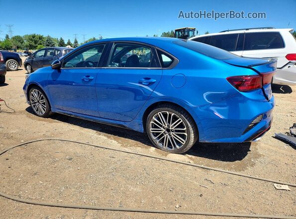 3KPF44AC7NE481457 2022 KIA FORTE Синий Задняя левая четверть