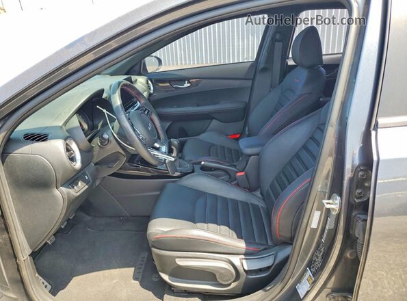 3KPF44AC7PE540574 2023 KIA FORTE Gray წინა სალონის ხედი