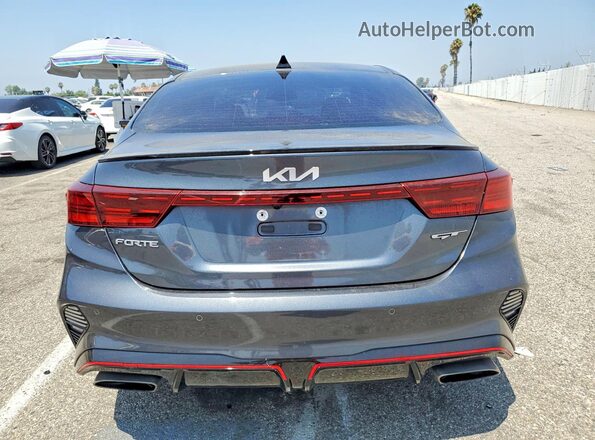 3KPF44AC7PE540574 2023 KIA FORTE Gray უკანა ხედი