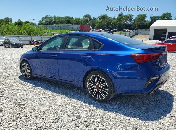 3KPF44AC8LE153753 2020 KIA FORTE Blue Հետևի ձախ