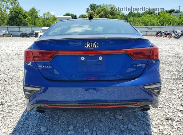 3KPF44AC8LE153753 2020 KIA FORTE Blue Հետևի տեսք