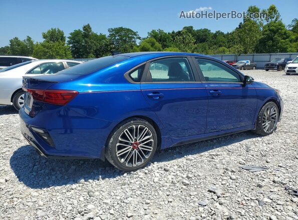 3KPF44AC8LE153753 2020 KIA FORTE Blue Հետևի աջ