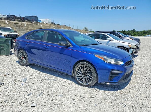 3KPF44AC8LE153753 2020 KIA FORTE Blue Առջևի աջ